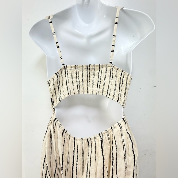 Wishlist Cream Smocked Maxi Sundress - Picture 4 of 7